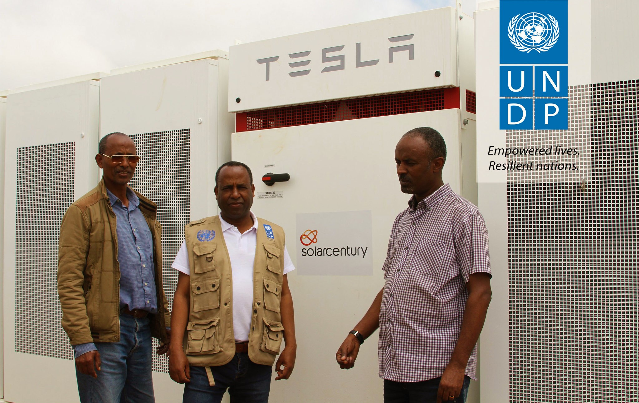 Solarcentury brings Tesla Batteries in Eritrea